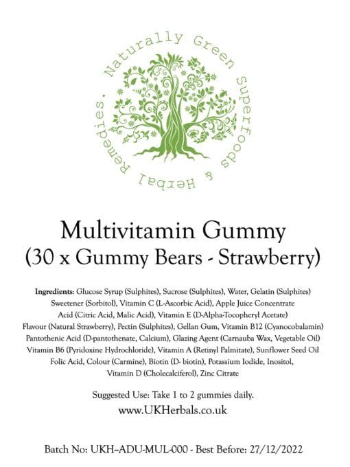 Adult Multivitamin Gummies - Strawberry