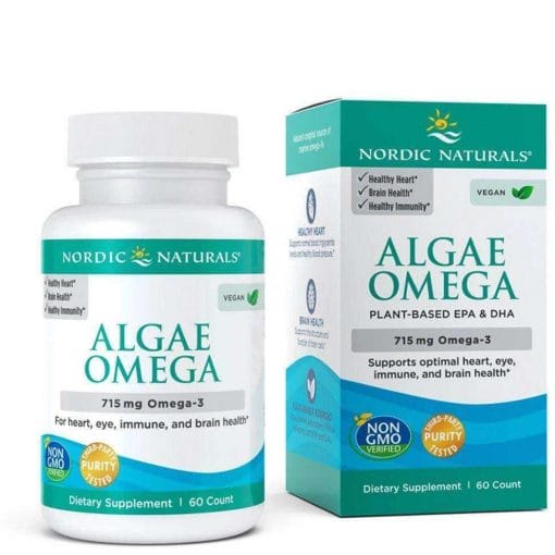 Algae Omega 715mg Omega 3 - 60 softgels