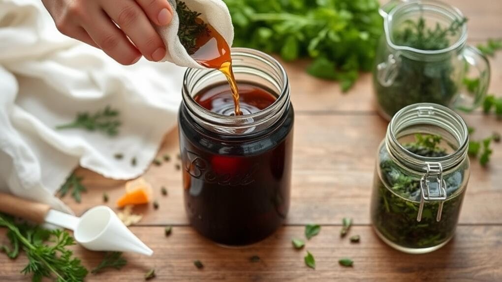 double extract herbal tinctures process