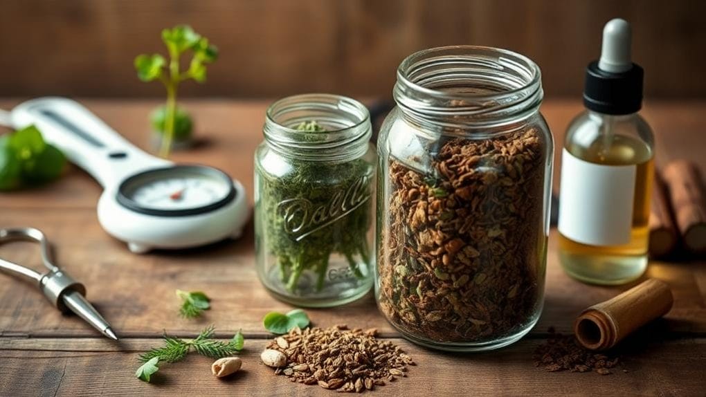 herb ratio comparison guide