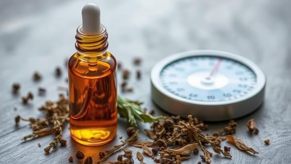 herbal material for tincture