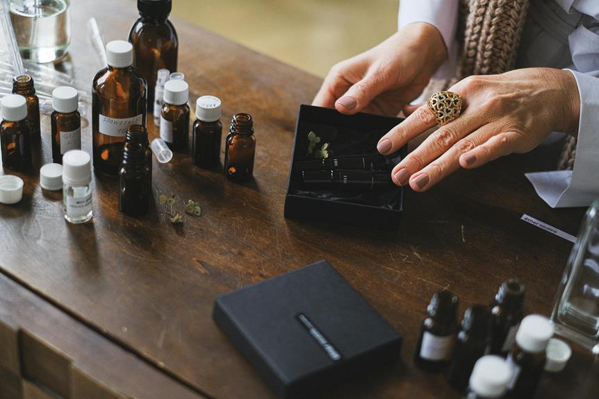 herbal tinctures acetones ketones
