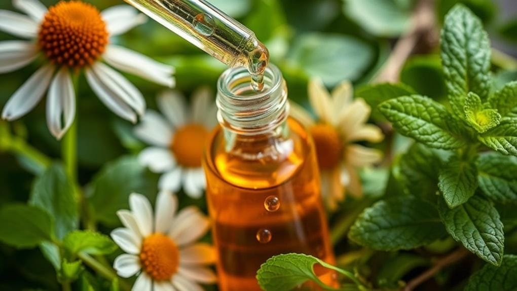 natural healing liquid extracts