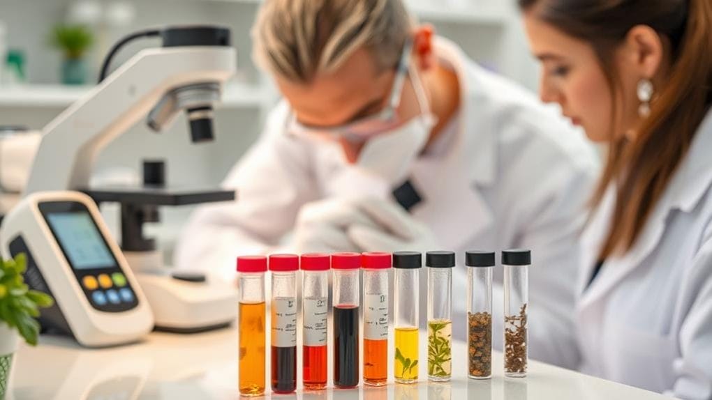 study of herbal extracts