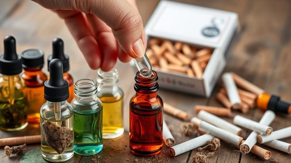 tinctures support quitting efforts